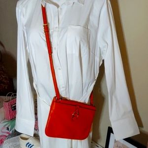 Rll orange cross body bag